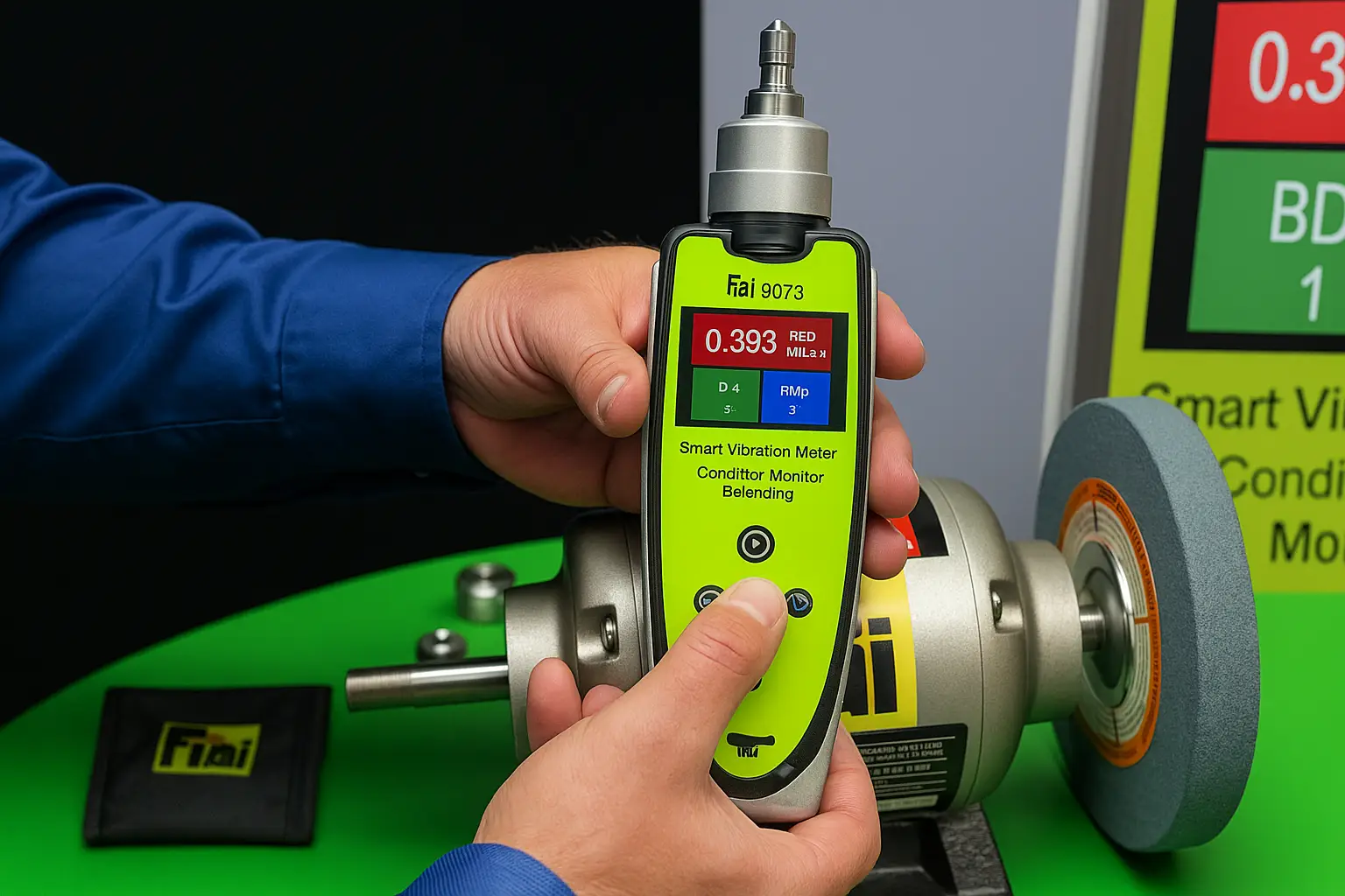 Online vibration monitoring system